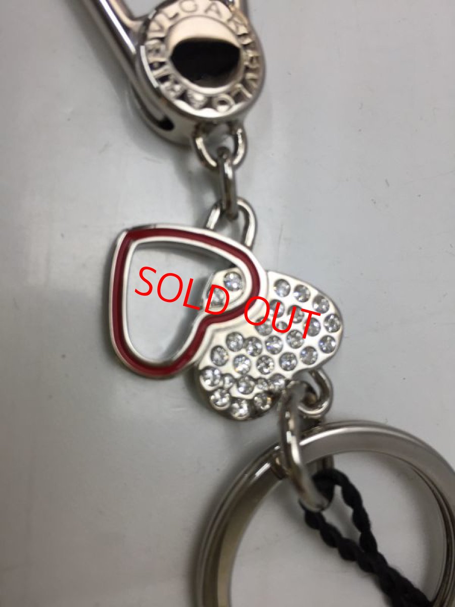 Photo5: Auth Bvlgari Silver Tone Key Ring Holder 9C200180m (5)