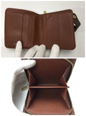 Photo9: Auth Louis Vuitton Monogram  Compact Zip Bifold Wallet 9C200220k (9)
