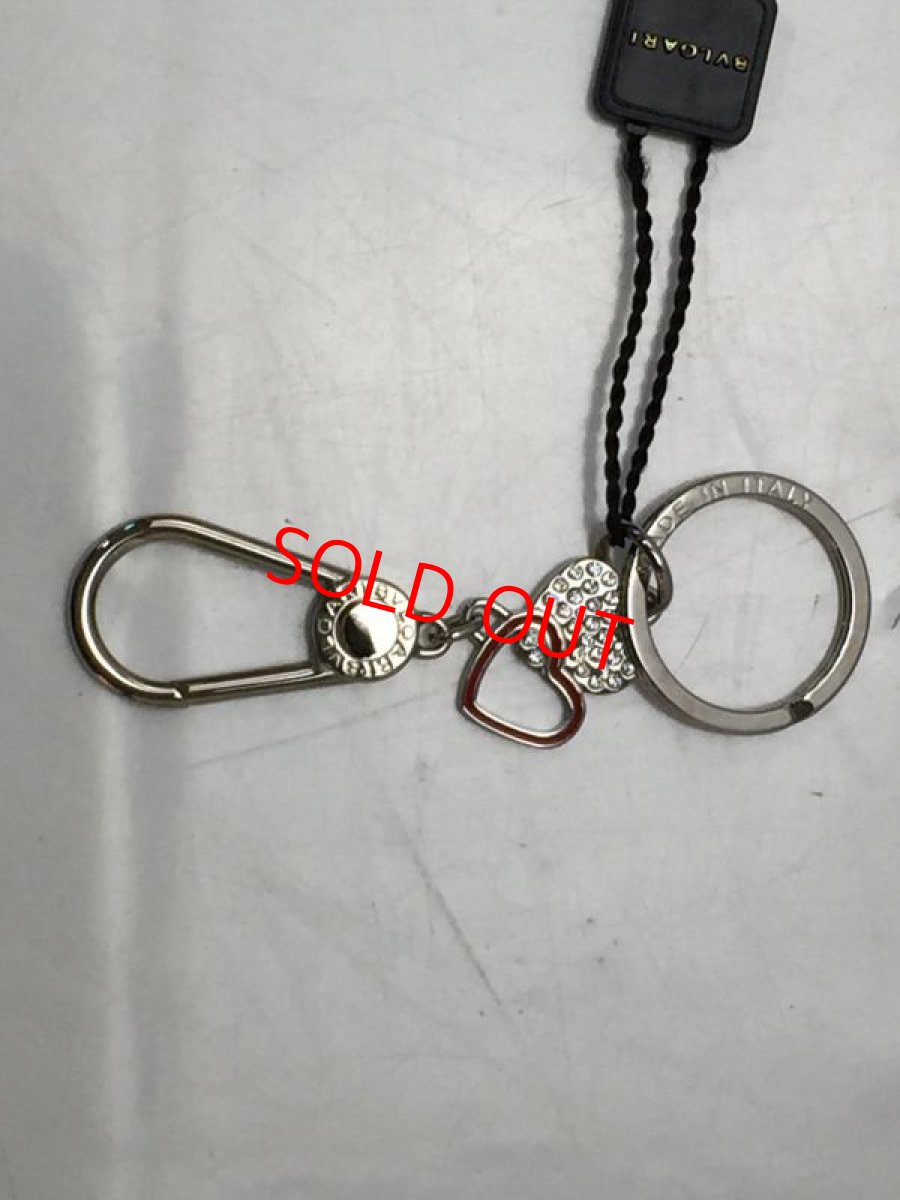 Photo2: Auth Bvlgari Silver Tone Key Ring Holder 9C200180m (2)