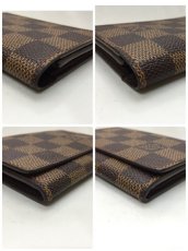 Photo6: Auth Louis Vuitton Damier Ebene Enveloppe Cartes De Visite Card Case 9C260280n (6)