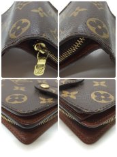 Photo6: Auth Louis Vuitton Monogram  Compact Zip Bifold Wallet 9C260170n (6)