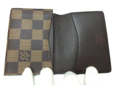 Photo5: Auth Louis Vuitton Damier Ebene Enveloppe Cartes De Visite Card Case 9C260280n (5)