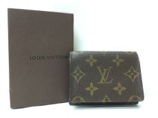 Photo1: Auth Louis Vuitton Monogram Enveloppe Cartes De Visite Card Case 9C260270n (1)