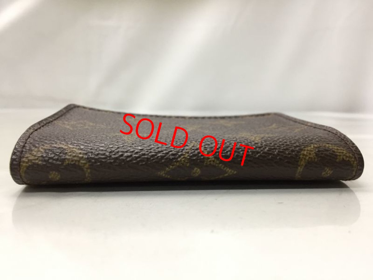 Photo4: Auth Louis Vuitton Monogram Enveloppe Cartes De Visite Card Case 9C260270n (4)