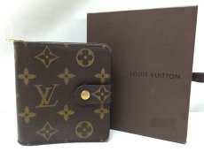 Photo1: Auth Louis Vuitton Monogram  Compact Zip Bifold Wallet 9C260170n (1)
