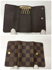 Photo7: Auth Louis Vuitton Damier Multicles 4 Ring Key Case 9D170150m (7)