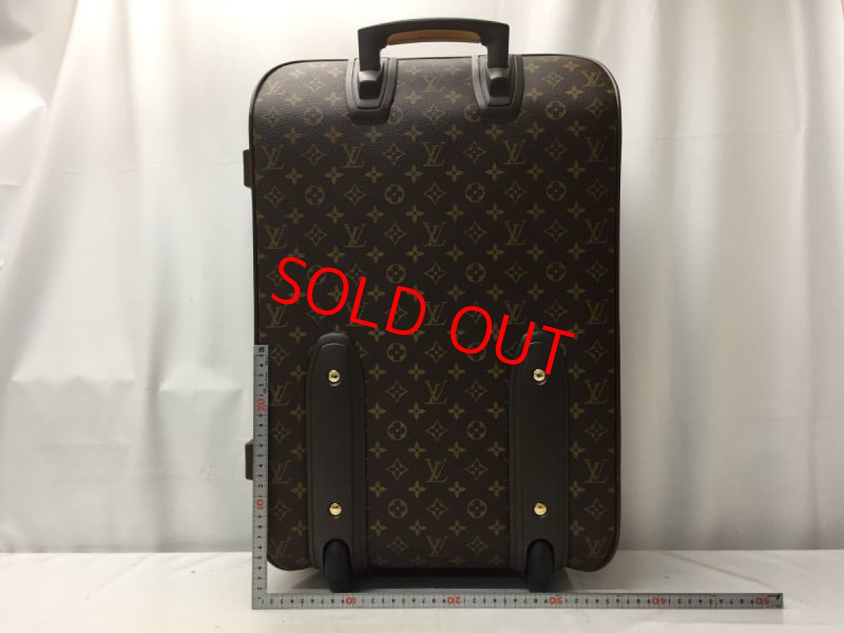 Photo2: LOUIS VUITTON Monogram Pegase 55 Travel Carry Bag 9D220210F (2)