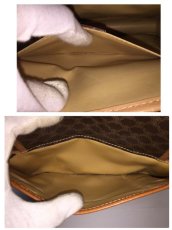 Photo9: Auth CELINE Macadam PVC Canvas Shoulder Clutch Bag 9D190770n (9)