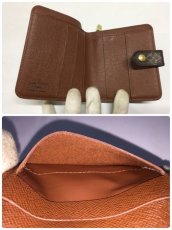 Photo6: Auth Louis Vuitton Monogram Compact Zip Bifold Wallet 9E010900m (6)