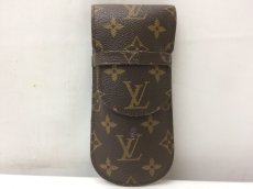 Photo1:  Auth LOUIS VUITTON Monogram Etui a Lunettes Glasses or Pen Case 9E020290m (1)