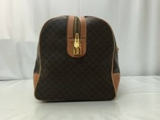 Photo3: Auth CELINE Macadam PVC Canvas Travel Boston Hand Bag 9E081010k (3)