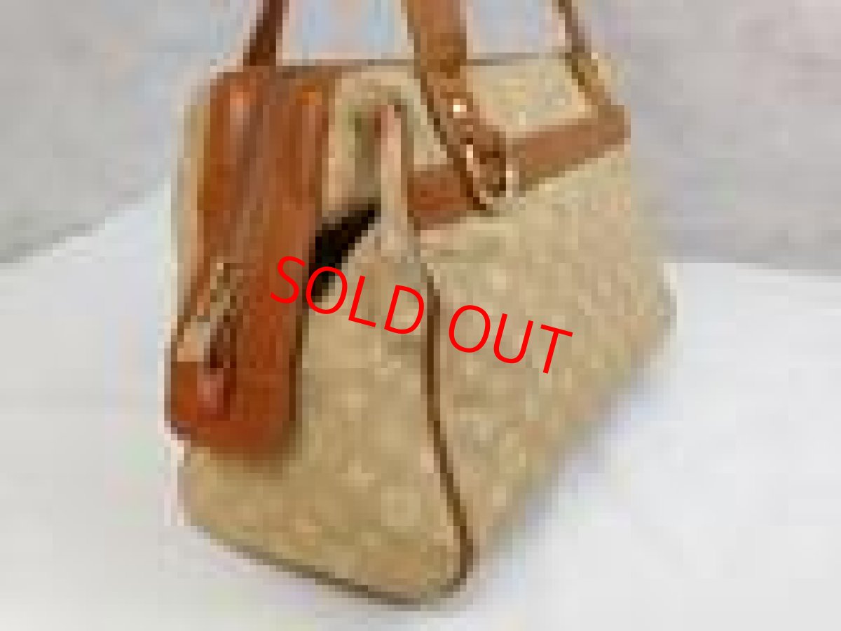 Photo3: Auth LOUIS VUITTON Monogram Josephine handbag 5i220320p (3)
