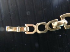 Photo7: Auth Christian Dior Necklace Gold Plated 5H251371 (7)