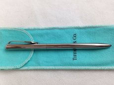 Photo3: Auth Tiffany & Co. ball point pen in box with pouch No ink 5I011862 (3)