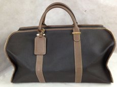 Photo1: Auth Dunhill Boston Travel Bag 5E115371 (1)