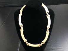 Photo1: Auth Christian Dior Necklace Gold Plated 5H251371 (1)
