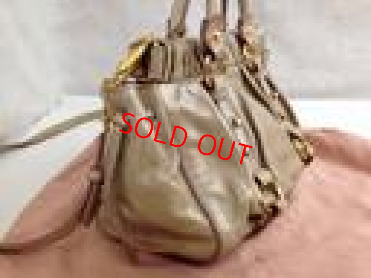 Photo5: Auth miu miu Leather 2 Way Shoulder Bag Tote Handbag  Beige 5i090660p (5)