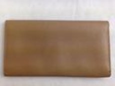 Photo2: Auth Salvatore Ferragamo Bifold Long Wallet Beige PVC 5E119901# (2)