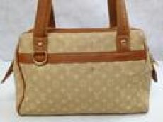 Photo2: Auth LOUIS VUITTON Monogram Josephine handbag 5i220320p (2)