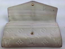 Photo12: Auth LOUIS VUITTON Monogram Empreinte Curieuse Wallet Long Purse Beige 5k250640 (12)