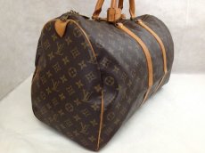 Photo3: Authentic Louis Vuitton Monogram Keepall Bandouliere 50 Boston bag  5i306820p (3)