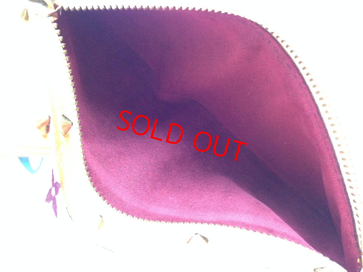 Photo9: Auth Louis Vuitton Monogram Multicolor Alma Hand Bag M92647 5k120010 (9)