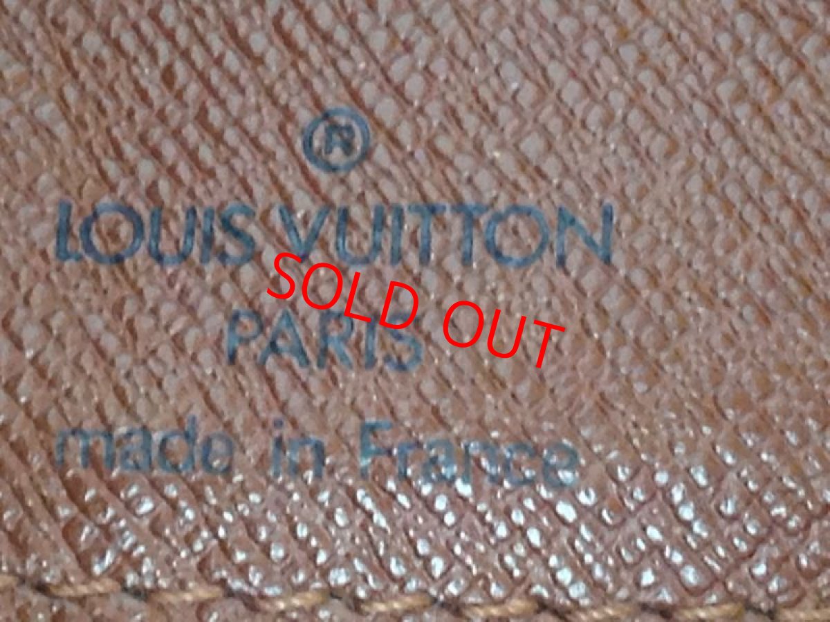 Photo9: Authentic Louis Vuitton Shoulder Bag Boulogne Brown Monogram PVC 5K100240# (9)