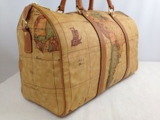 Photo3: AUTH ALVIERO MARTINI CLASSE WORLD MAP Travel bag classic 5L080460 (3)