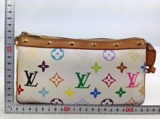 Photo2: Auth Louis Vuitton Monogram multi-color Pochette Accessoires Hand Pouch 5K180240 (2)