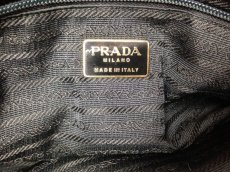 Photo10: AUTHENTIC PRADA BLACK NYLON HAND BAG  5i290P70p (10)