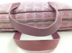 Photo7: Auth Chanel Pink Tote Bag Nylon 5L080480 (7)