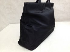 Photo5: AUTHENTIC PRADA BLACK NYLON HAND BAG  5i290P70p (5)