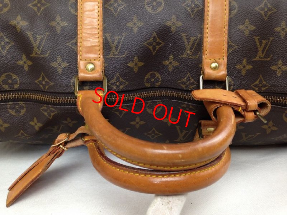 Photo6: Authentic Louis Vuitton Monogram Keepall Bandouliere 50 Boston bag  5i306820p (6)
