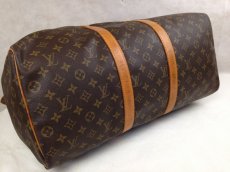 Photo4: Authentic Louis Vuitton Monogram Keepall Bandouliere 50 Boston bag  5i306820p (4)