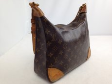 Photo3: Authentic Louis Vuitton Shoulder Bag Boulogne Brown Monogram PVC 5K100240# (3)