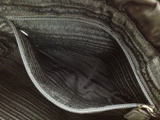 Photo8: AUTHENTIC PRADA BLACK NYLON HAND BAG  5i290P70p (8)