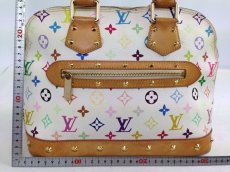 Photo2: Auth Louis Vuitton Monogram Multicolor Alma Hand Bag M92647 5k120010 (2)