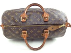 Photo5: Authentic Louis Vuitton Monogram Speedy 35 Hand Bag  5J142680p (5)