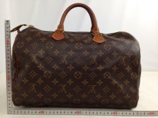 Photo2: Authentic Louis Vuitton Monogram Speedy 35 Hand Bag  5J142680p (2)
