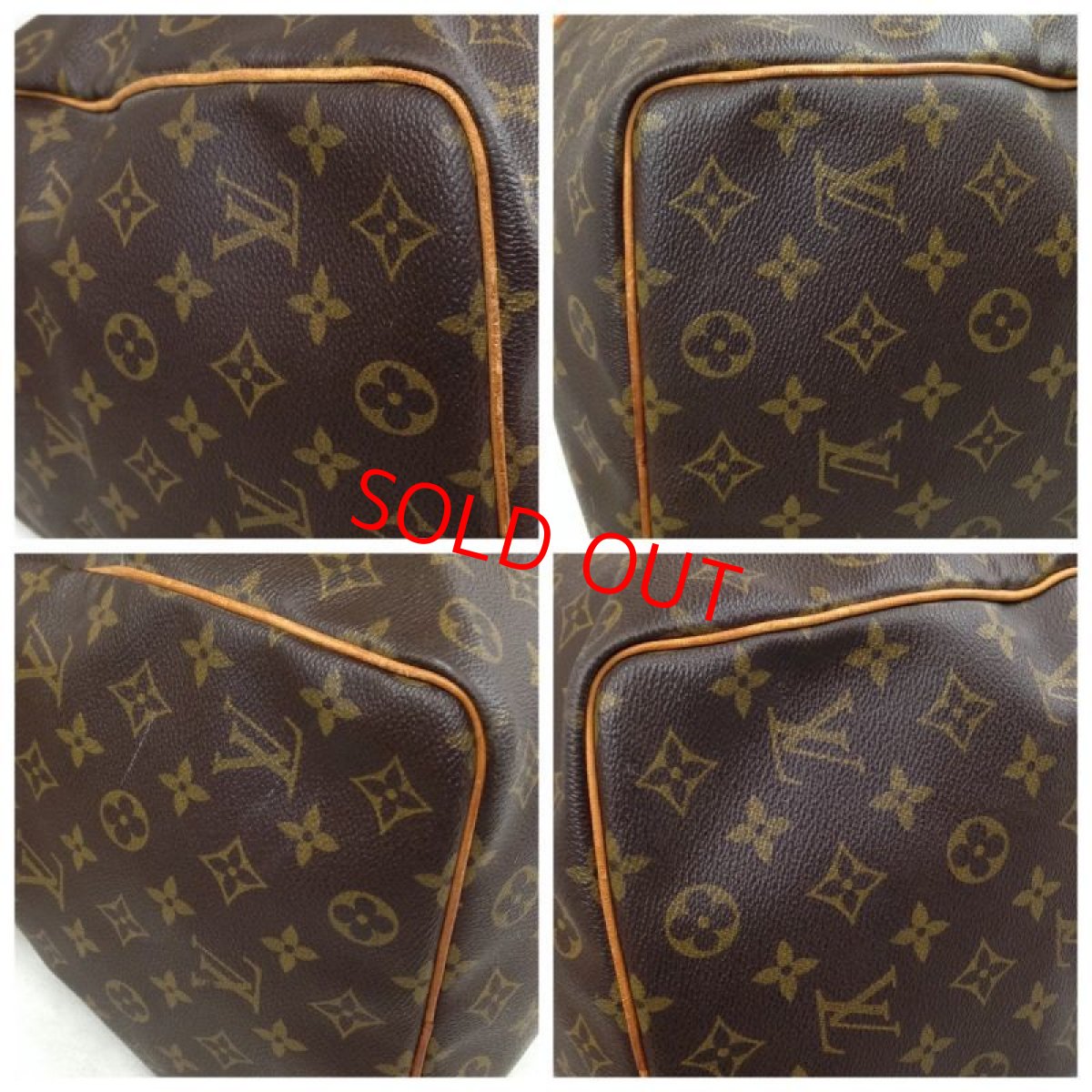 Photo5: Authentic Louis Vuitton Monogram Keepall Bandouliere 50 Boston bag  5i306820p (5)