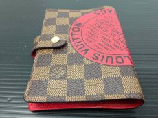 Photo5: Auth Louis Vuitton Damier Agenda Day Planner Cover Trunks&Bags Edition 6C090400# (5)