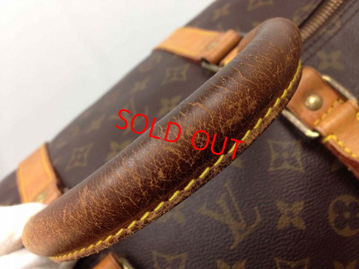 Photo9: Authentic Louis Vuitton Monogram Keepall Boston Travel Bag Vintage 6C150310# (9)