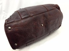 Photo4: Auth miu miu Leather Shoulder Bag Tote Handbag  6A190980 (4)
