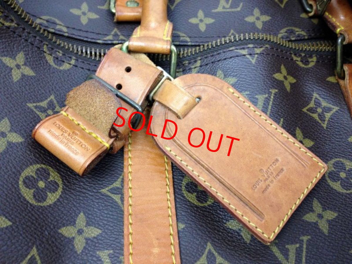 Photo13: Auth Louis Vuitton Monogram Keepall Bandouliere 55 Boston Bag Travel 5L090090 (13)