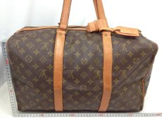 Photo2: Authentic Louis Vuitton Monogram Sac Souple 45 Hand Boston Bag 6B160100 (2)