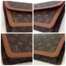 Photo6: Authentic Louis Vuitton Monogram Pochette Dame GM Clutch Hand Bag  6A260140p (6)