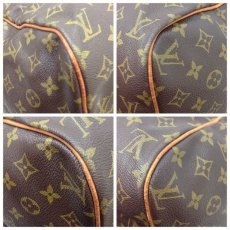 Photo7: Authentic Louis Vuitton Monogram Sac Souple 45 Hand Boston Bag 6B160100 (7)