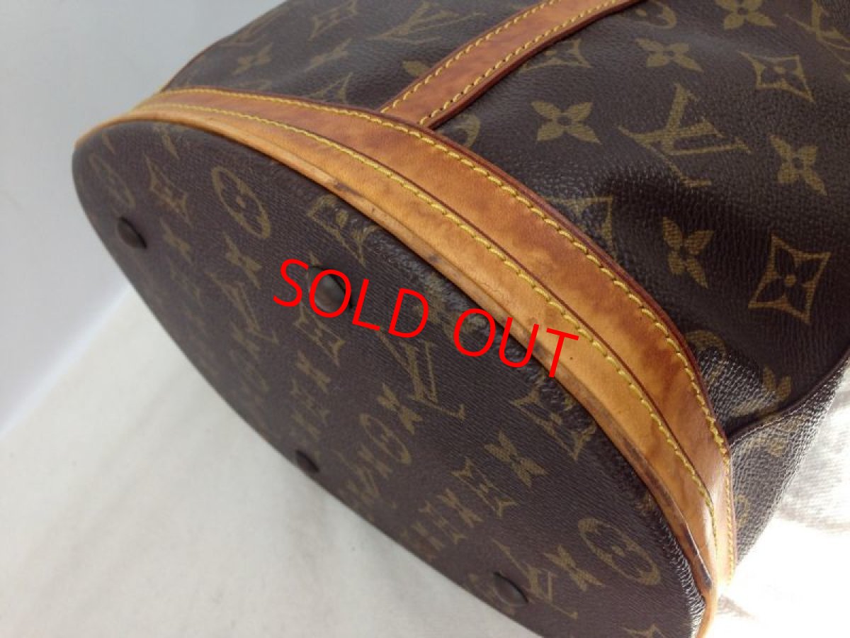Photo6: Authentic Louis Vuitton Monogram Bucket Shoulder Bag 6A130470p (6)