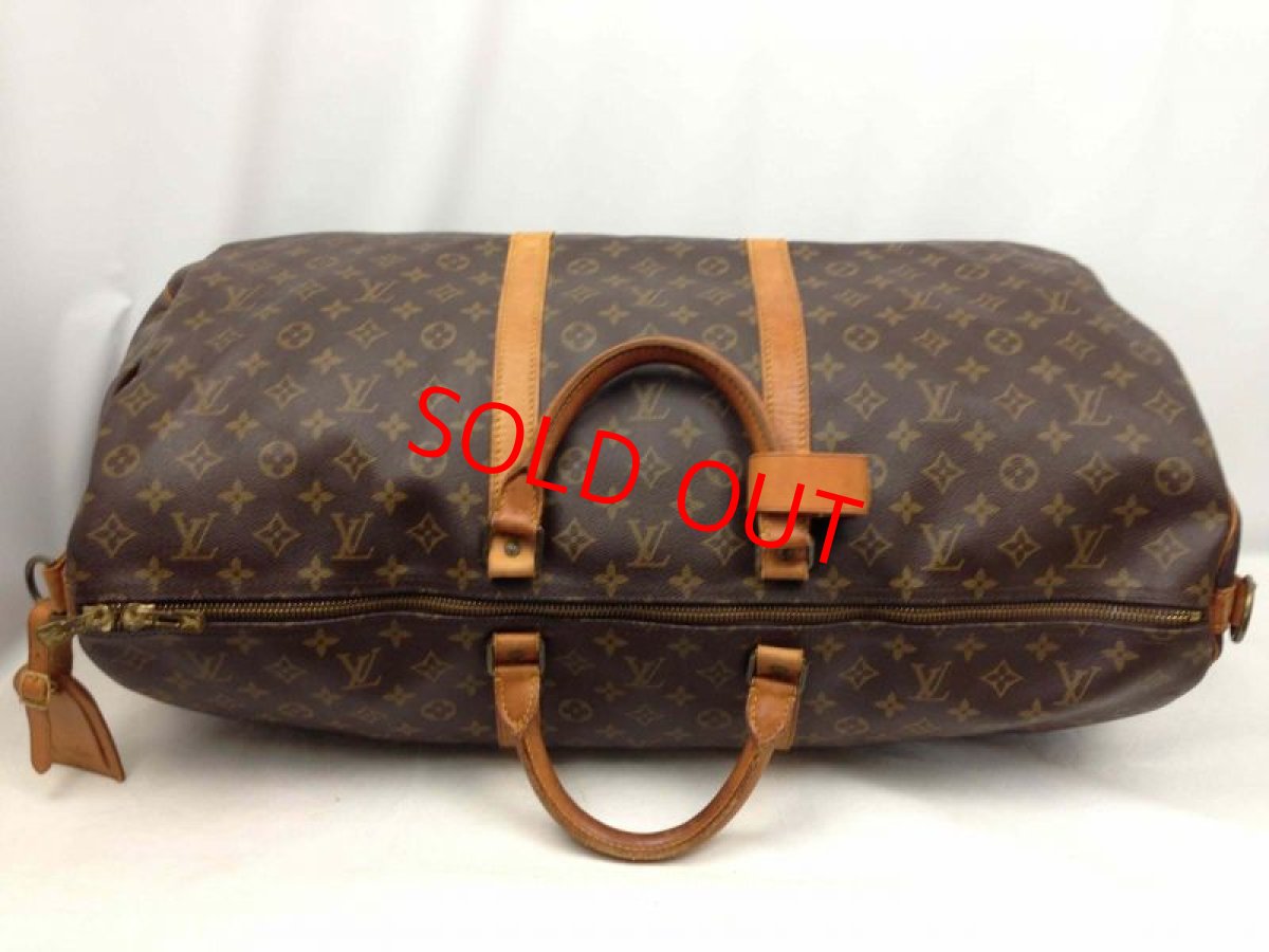 Photo9: AUTH LOUIS VUITTON Monogram Bandouliere 60 Travel Boston Bag Vintage 6C230740N (9)