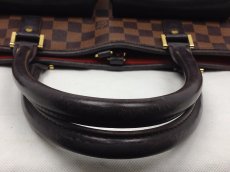 Photo15: Authentic Louis Vuitton Manosque Damier Ebene Tote Bag PVC Brown 6C220450# (15)